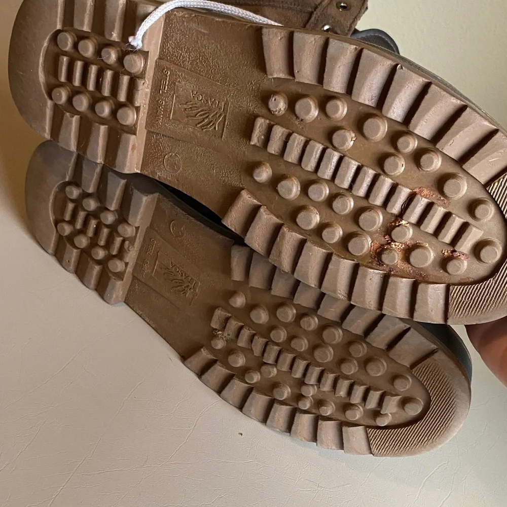 Itasca Brown and Green Men's Rain & Snow Boots